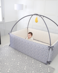 LOLBaby Microfiber Bumper Bed  - Big Moon