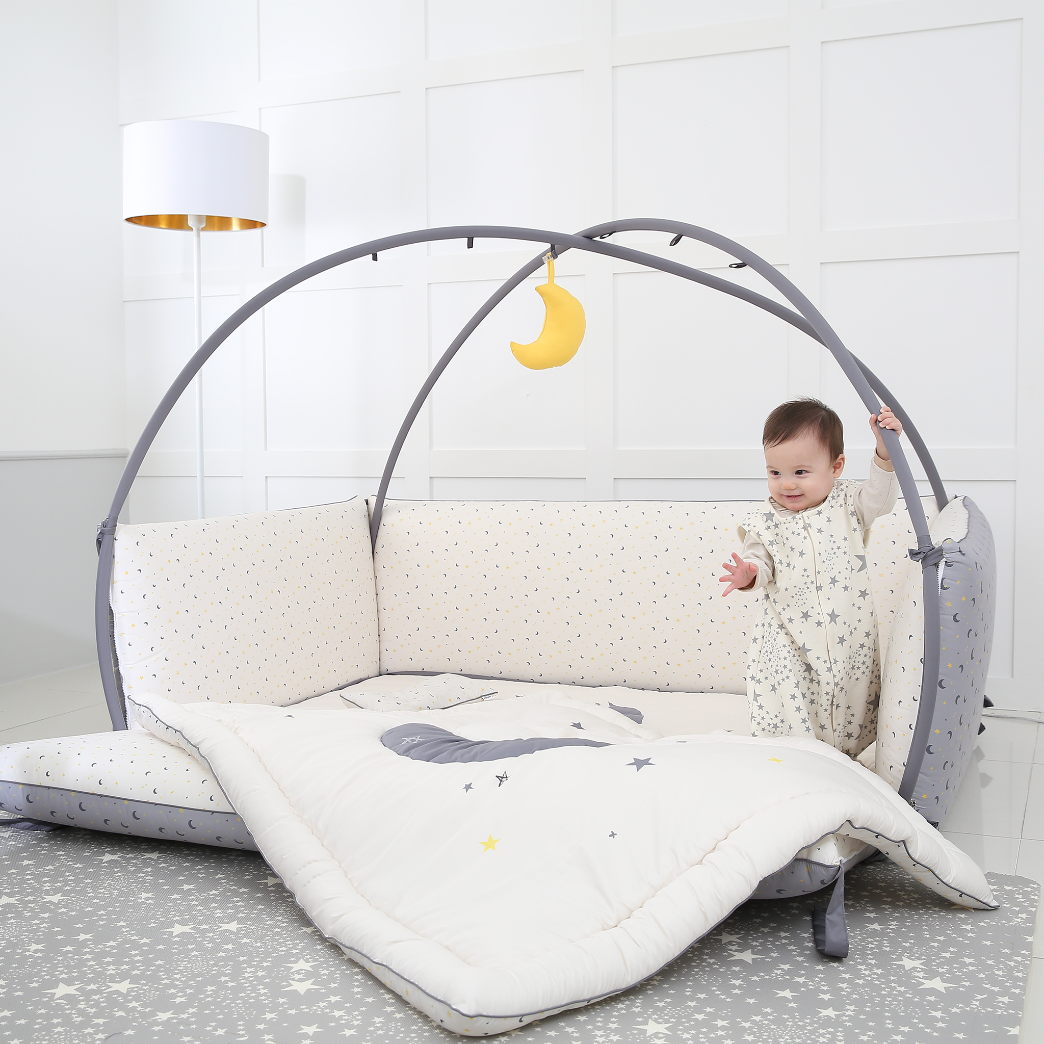 Morbido baby bumper sales bed