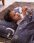 Portable Microfiber Nap Bedding Set - Deep Space