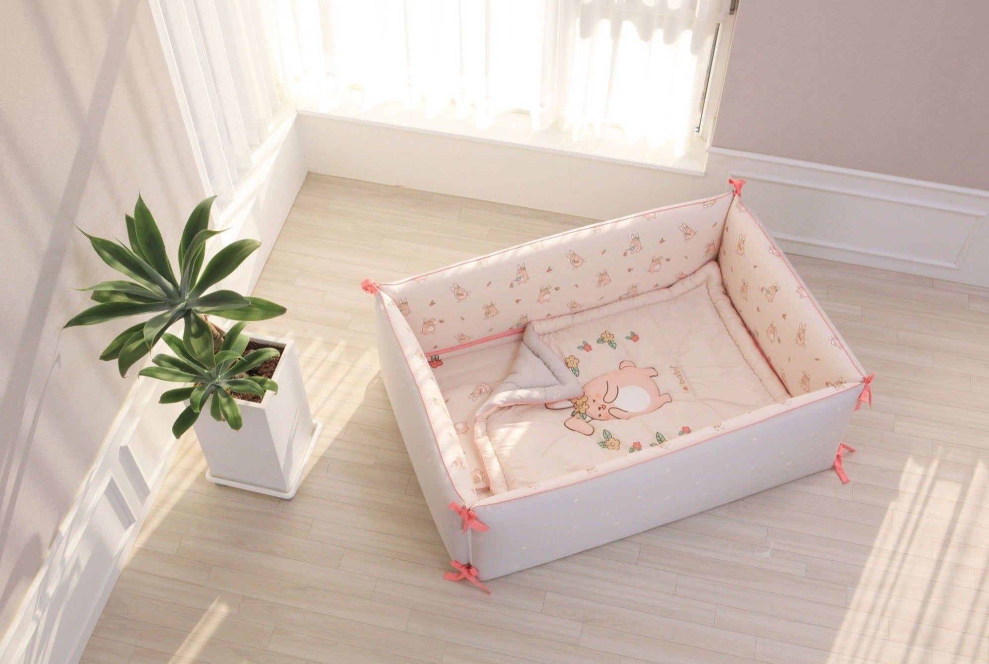 LOLBaby Shy Rabbit Bedding Set