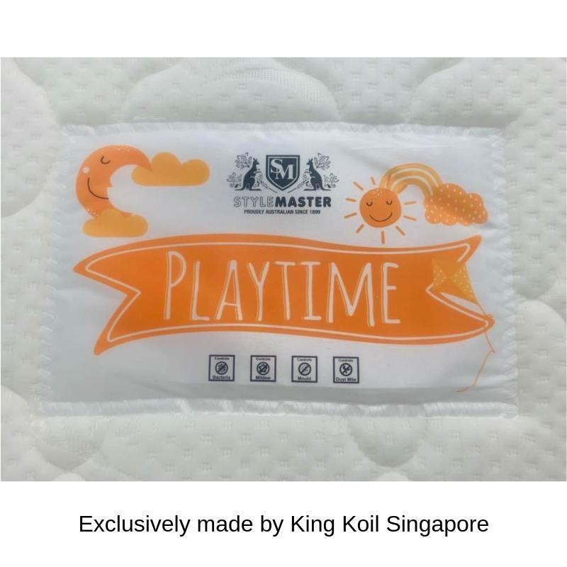 Stylemaster Portable Mattress Topper for Bumper Bed made by King Koil Singapore | Little Baby.