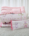 Bedding Set - 100% Premium Cotton Bedding Set - Bebe Pink