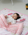 Bedding Set - 100% Premium Cotton Bedding Set - Bebe Pink